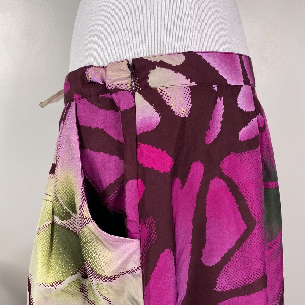 NWT Calvin Klein Pomegranate Multi-Color Skirt Plus Size 0X - Picture 8 of 13